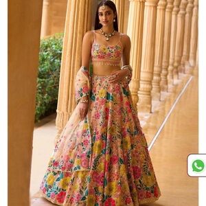 Floral Lehenga 3 piece